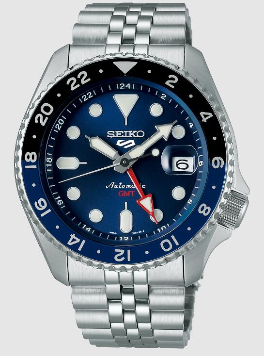 Seiko 5 Sports ‘Blueberry’ GMT SKX Re-Interpretation SSK003K1 Replica Watch